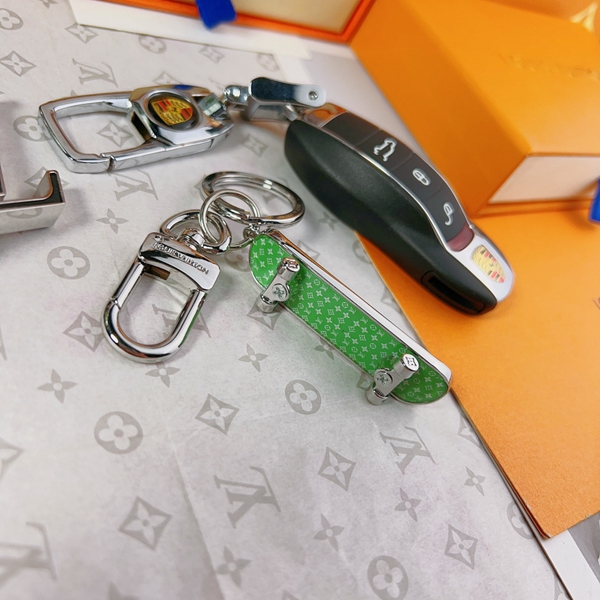 ブランドキーホルダー素材ディテール